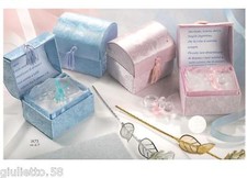 Bomboniera bauletto rosa con - bauletto,