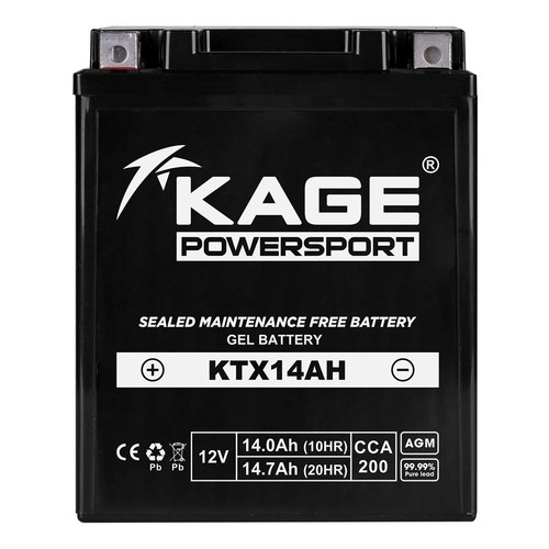 Batteria gel kage - yb14-a2, per