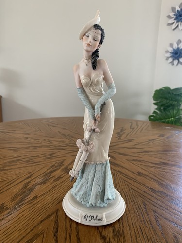 Statuina dama capodimonte - statuina, di