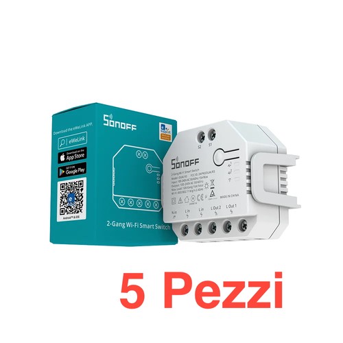 Sonoff dual domotica 2 - domotica,