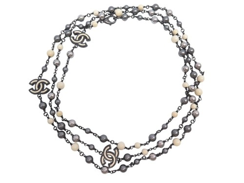 Collana chanel salto perle - chanel,