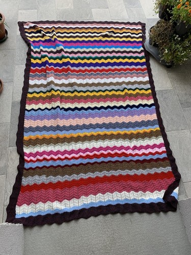 Coperta all uncinetto - all’uncinetto, fatta