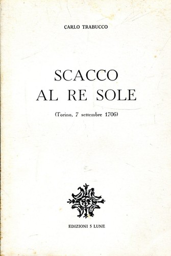 Trabucco carlo scacco re - carlo,