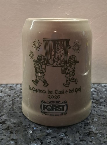 Boccale ceramica birra forst - boccale,