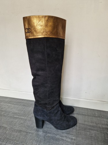 Bottes chanel talon - bottes,