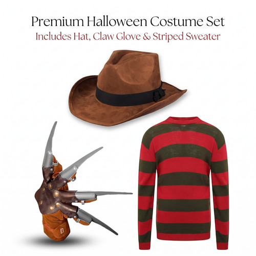 Costume uomo freddy - freddy, krueger