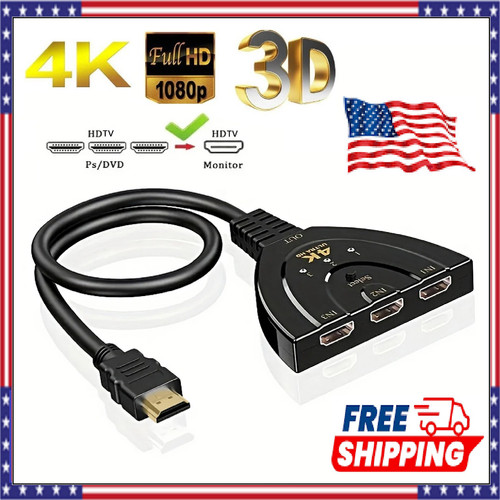 Cavo hdmi 4k - 4k, interruttore