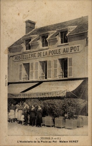 Cartolina juziers yvelines - cartolina,