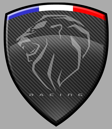 Peugeot racing sticker vinyle - racing,