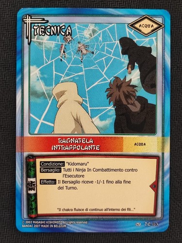 Naruto card game - -, ragnatela