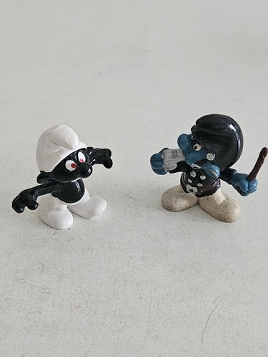 Puffo nero schleich - puffo, 1966