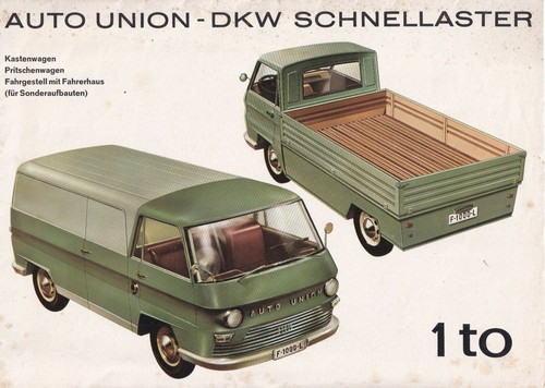 Depliant auto union dkw - depliant,