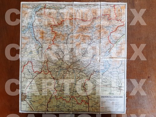 E8393 bergamo 1950 provincia - e8393,