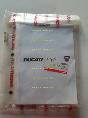 Ducati 748 2001 manuale - 748, rs