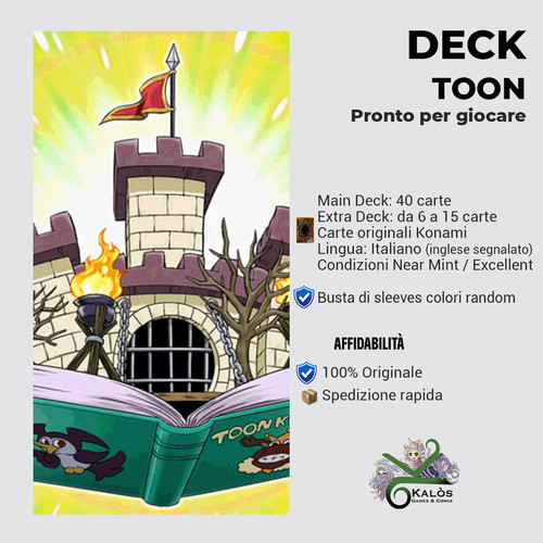 Yugioh mazzo deck - deck, toon