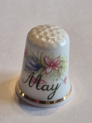 May thimble souvenir - may, vintage