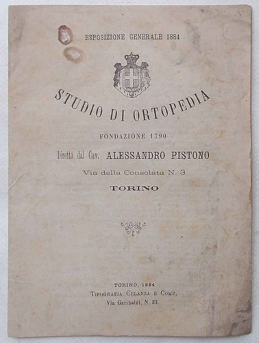 Anonimo studio ortopedia - studio,