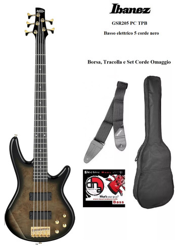 Ibanez gsr205pc tpb - ibanez, black