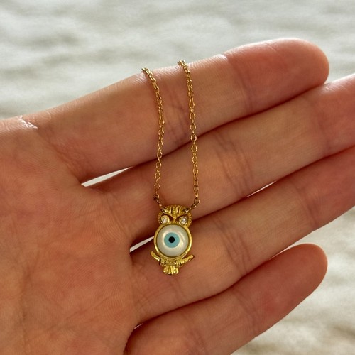 Collana gufo malocchio - , in