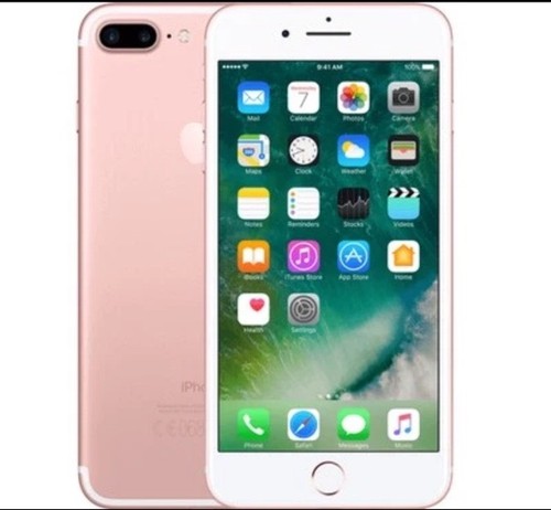 Pink apple iphone plus - 7,