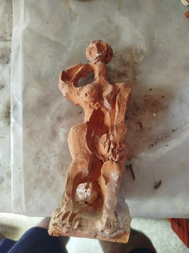 Statuetta vintage - statuetta, in
