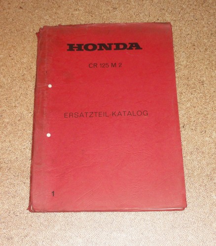 Catalogo ricambi honda - catalogo, 125