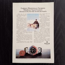 1982 rolex gmt master - master, pepsi