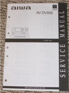 Original aiwa dv500 stereo - aiwa,