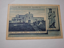 Cartolina cerreto sannita - cerreto,
