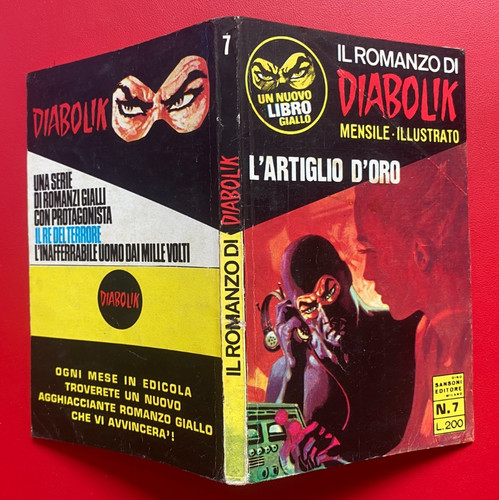 Romanzo diabolik 7 - il,