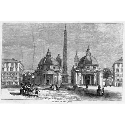 Italia piazza del popolo - italia,