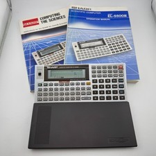 Computer/Calcolatrice Scientifica Sharp EL-5500III - Unico Proprietario - TESTATO FUNZIONANTE