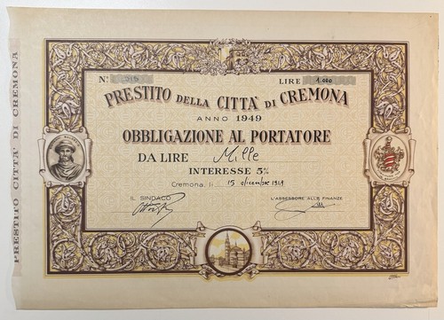1949 prestito della città - 1949,