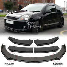 Diffusore spoiler labbro paraurti anteriore in fibra di carbonio per Ford Fiesta ST MK5 MK6 MK7