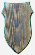 Scudo di legno per trofeo