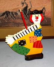 PORTAMATITE VINTAGE in legno dipinto