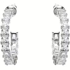 Orecchini Donna Cerchio Silver