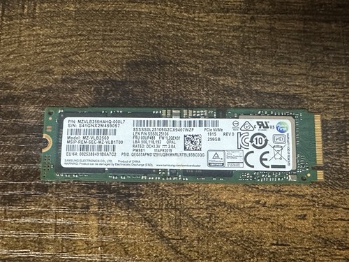 Salute samsung pm981 - samsung, 256