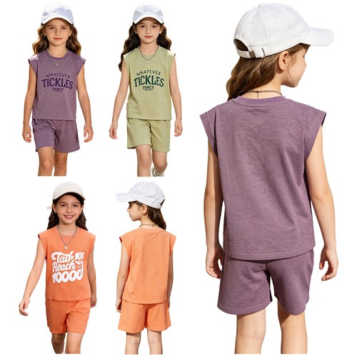 Completo bambina casual set