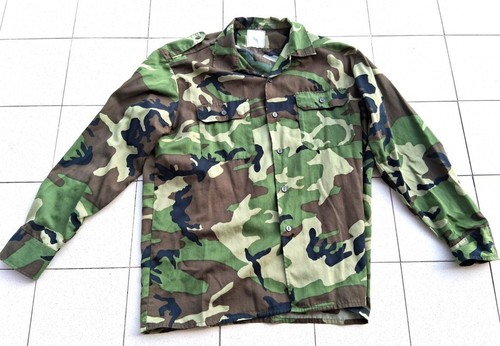 Camicia mimetica woodland