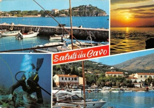 Cartolina cavo isola - cavo,
