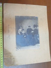 vecchia foto d epoca DONNE SICILIANE di SIRACUSA 1909 con vestito delle feste da