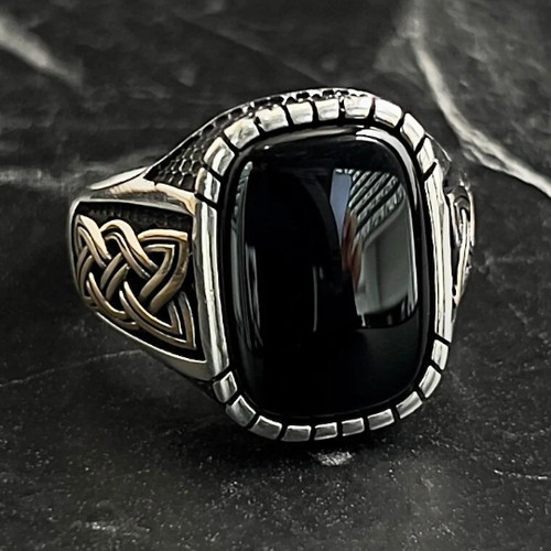 Anello uomo argento con - argento,