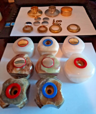 MAMOLI RICAMBIO POMOLI MANIGLIE MARMO PIETRA VINTAGE RUBINETTO GRUPPO