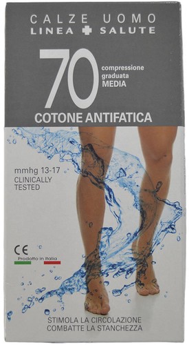 Calza uomo riposante