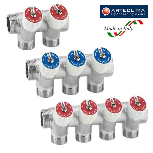 Collettore idraulico - idraulico, 3/4"