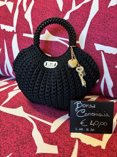 Borsa all uncinetto - borsa, all'uncinetto