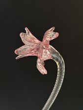 Fiore Alto 32 cm Vetro Murano Glass Ricambio Replacement Lampadario Classico Art