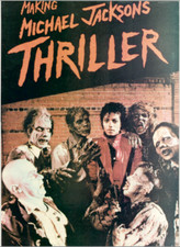 Michael Jackson Making Thriller poster musica originale d'epoca 14129