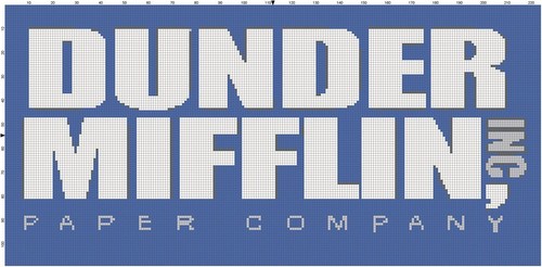 The office dunder mifflin - the,